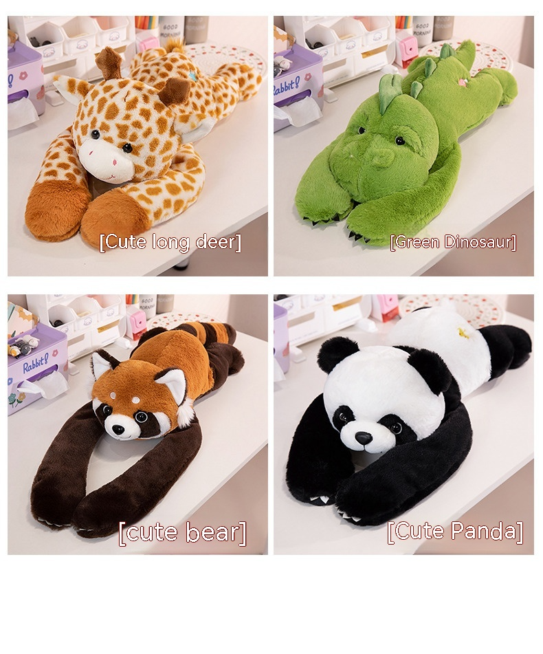 Wrap-Around Huglet — Long-Arm Weighted Plush (Choose Your Character)