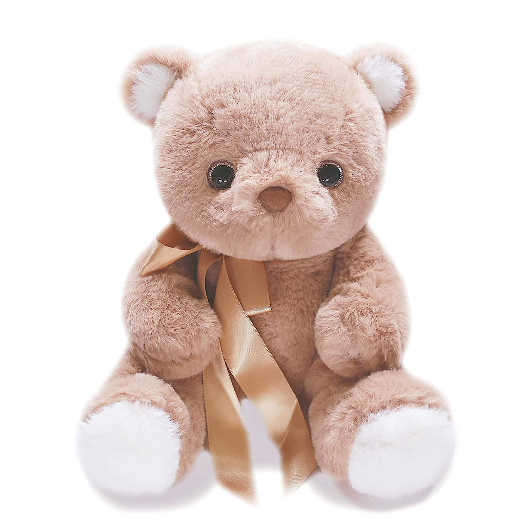 Pebble the Bear non-shed weighted plush