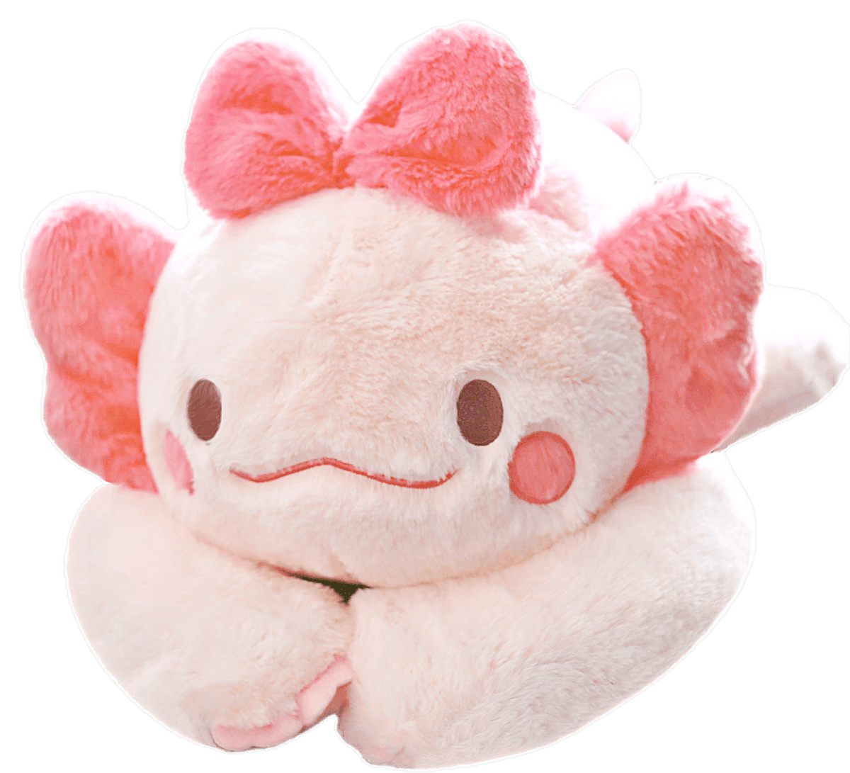 Petal the Axolotl weighted plush