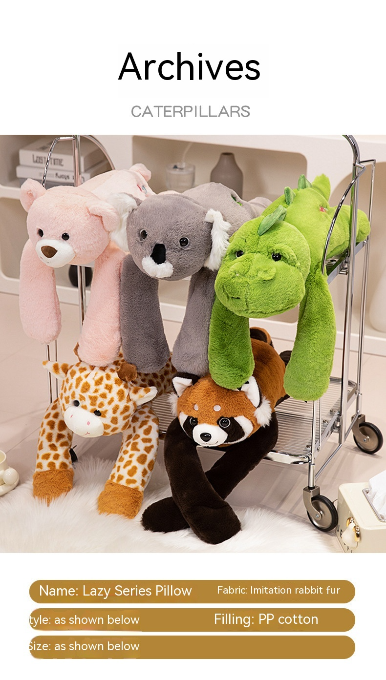 Wrap-Around Huglet — Long-Arm Weighted Plush (Choose Your Character)
