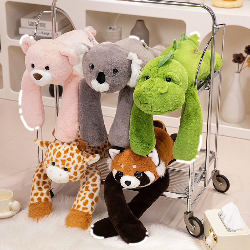 Wrap-Around Huglet — Long-Arm Weighted Plush (Choose Your Character)