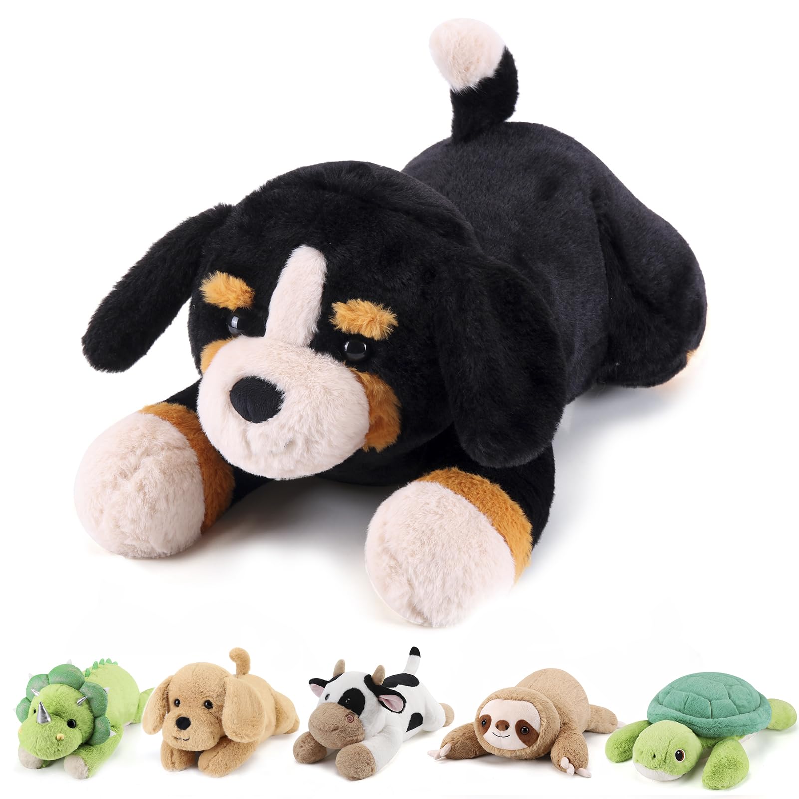 Alba the Bernese — Weighted Comfort Plush