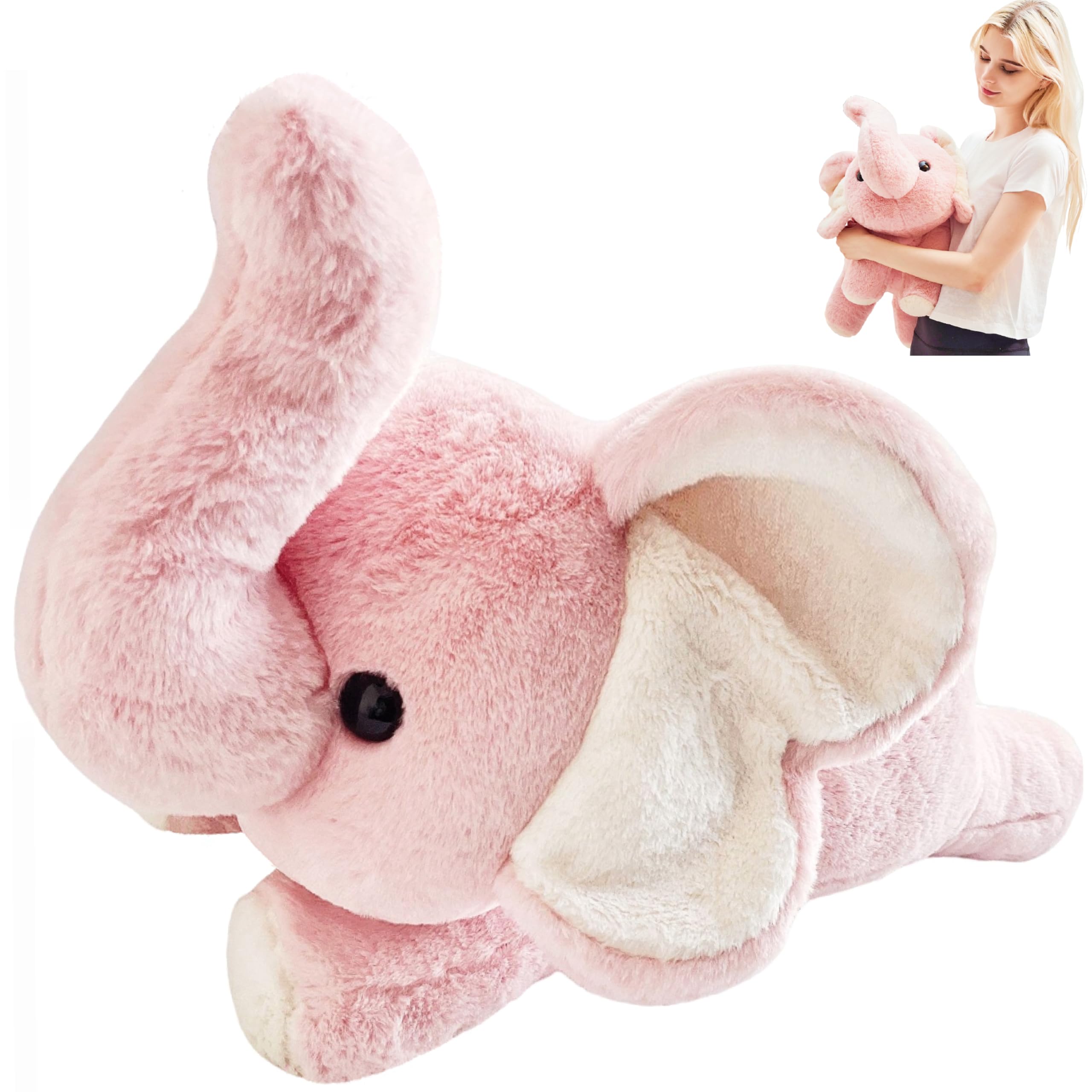 Wren the Elephant — Warm Hug Weighted Plush